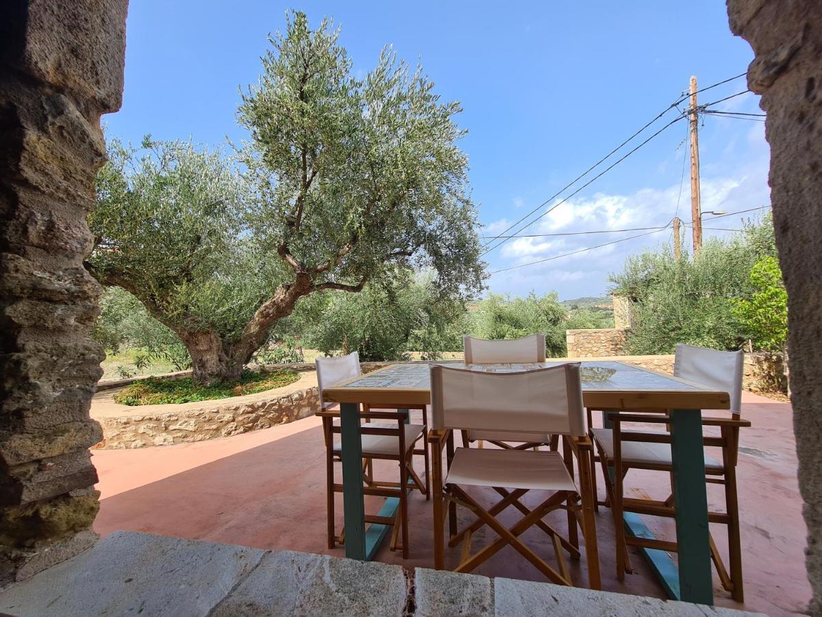 Pyrgos 1869 Villa ยีธิโอ ภายนอก รูปภาพ